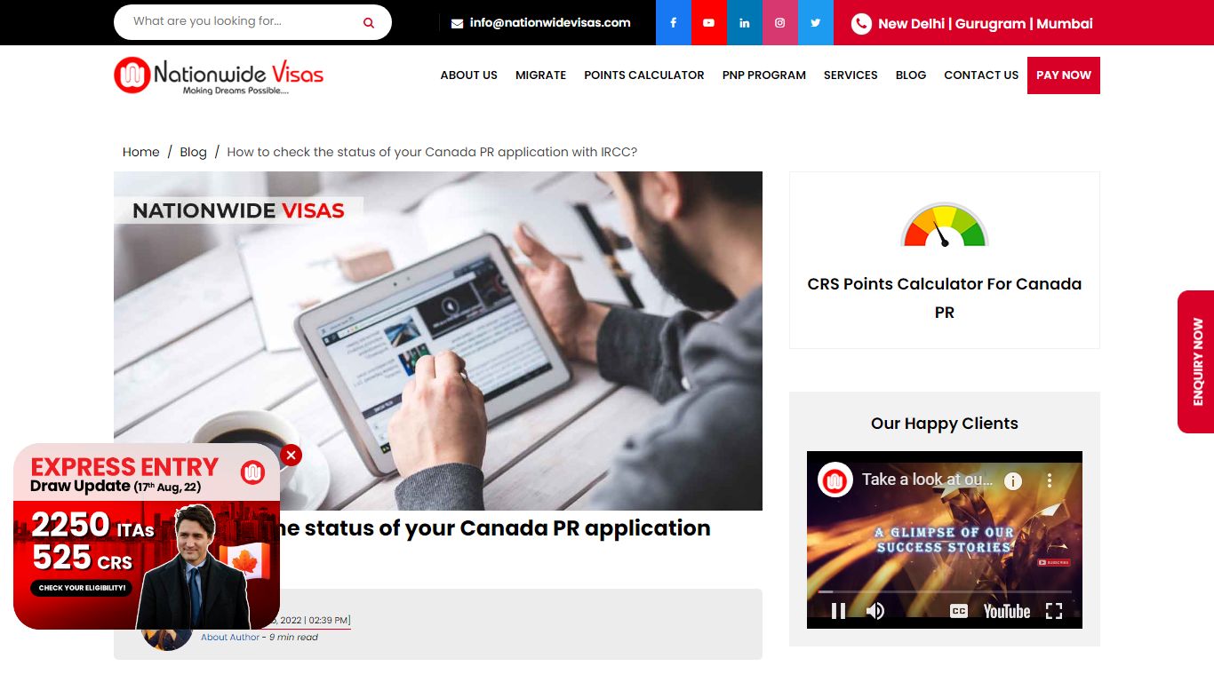 Check your Canada PR Application Status in Some Easy Steps